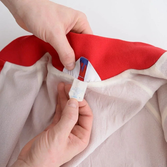 Vintage West Ark made in U.S.A. Citgo  Motor oil Red Button Up Varsity Jacket - Picture 14 of 15